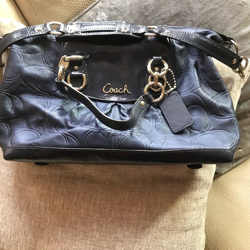 Coach Leather Signature C bag